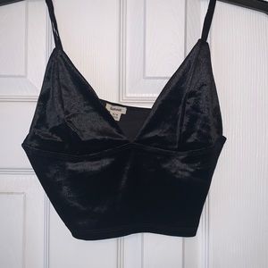 Garage Velvet Crop Cami
